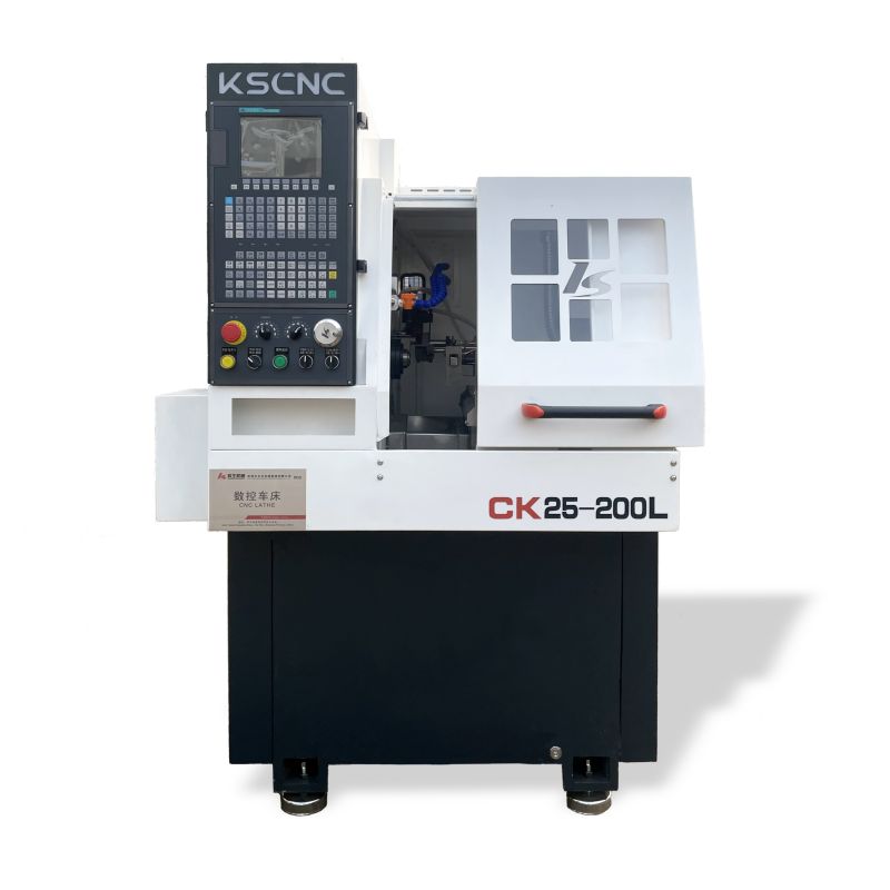 Máy tiện CNC mini nằm ngang tự động